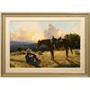 Image 1 : Tim Cox, oil on board - 2011 March In Montana catalog cover