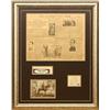 Image 1 : Frank James Photograph with original newspaper and other memorabilia