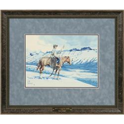 Fred Fellows,  watercolor