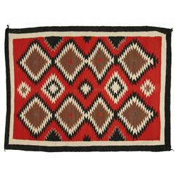 Navajo Weaving, 67 x 50, circa 1940s