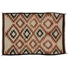 Image 1 : Navajo Weaving, 56" x 38" woven with Native handspun wool circa 1930s (est $300-500)
