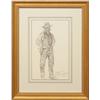 Image 1 : Joe Beeler, pencil sketch