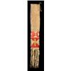 Image 2 : Sioux Beaded & Quilled Pipebag, 19th century