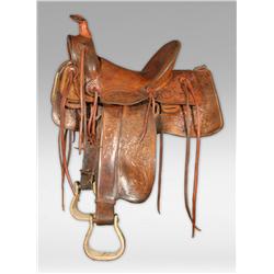 James Matias Saddle, circa 1910