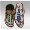 Image 1 : Sioux Ceremonial Beaded Moccasins, 19th century