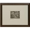 Image 3 : Dave Powell, charcoal drawing and 2 etchings
