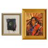 Image 1 : Pair of paintings by Rocky Hawkins and Mike Larsen