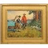 Image 1 : Frank Hoffman, oil on board