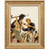 Image 1 : Joe Grandee, oil on board, Cover illustration - with magazine