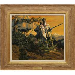 Shannon Stirnweis, oil on board