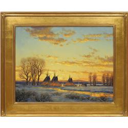 Randy Van Beek, oil on linen