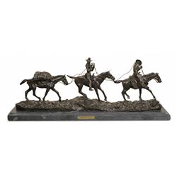 Charles M. Russell, bronze