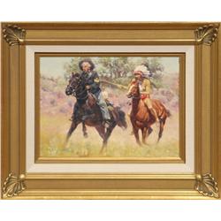 Gary Carter, oil on canvas