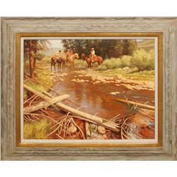 Gary Kapp, oil on canvas