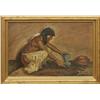 Image 1 : E.C. Pott (E.I. Couse School), oil on canvas, dated 1919