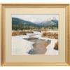 Image 1 : Unknown Artist, Winter Scene, pastel
