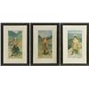 Image 1 : H.M. Pollock, 3 lithographs in original frames