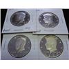 1973-S, 76-S, 77-S & 80-S KENNEDY HALF DOLLARS
