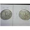 Image 2 : 1937-S & 38-S WASHINGTON SILVER QUARTERS