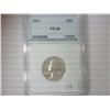 Image 1 : 1961 WASHINGTON SILVER QUARTER NNC PR69