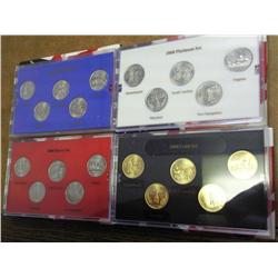 4-2000 STATE QUARTER SETS (UNC)