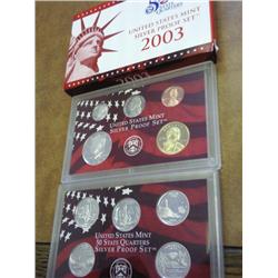 2003 US SILVER PROOF SET
