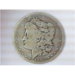 1883-O MORGAN SILVER DOLLAR