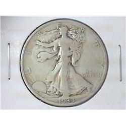 1933-S WALKING LIBERTY HALF DOLLAR