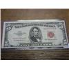 Image 1 : 1953-A US $5 LEGAL TENDER NOTE RED SEAL