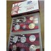 Image 1 : 2001 US SILVER PROOF SET BETTER DATE