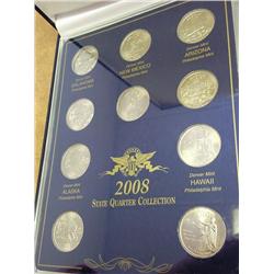 2008-P/D STATE QUARTER COLLECTION (UNC)