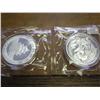 Image 2 : 2-2005 CHINA 10 YUAN SILVER PANDA COINS (UNC)