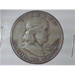 1950-D FRANKLIN HALF DOLLAR