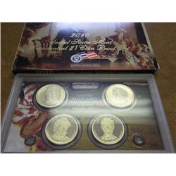 2010 US MINT PRESIDENTIAL DOLLAR COIN PF SET