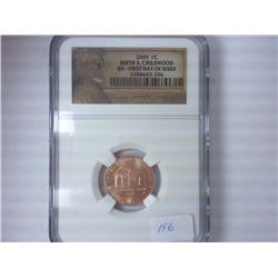 2009 LINCOLN CENT BIRTH AND CHILDHOOD