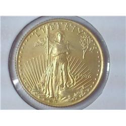 1996 US $10 AMERICAN GOLD EAGLE (UNC)