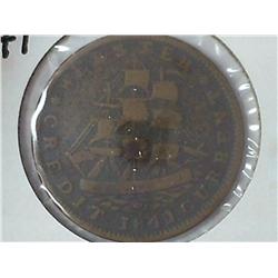 1841 HARD TIMES TOKEN HT-16