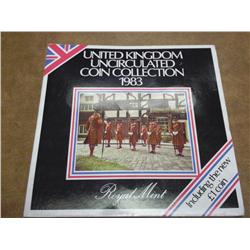1983 UNITED KINGDOM UNC COIN SET