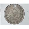 Image 2 : 1853 SEATED LIBERTY HALF DOLLAR HOLED
