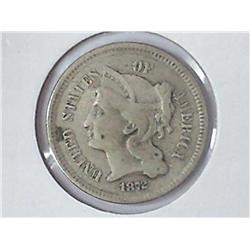 1872 THREE CENT PIECE (NICKEL)
