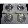 Image 1 : 4-1964 KENNEDY HALF DOLLARS (GEM PROOF)