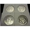 Image 2 : 4-1964 KENNEDY HALF DOLLARS (GEM PROOF)