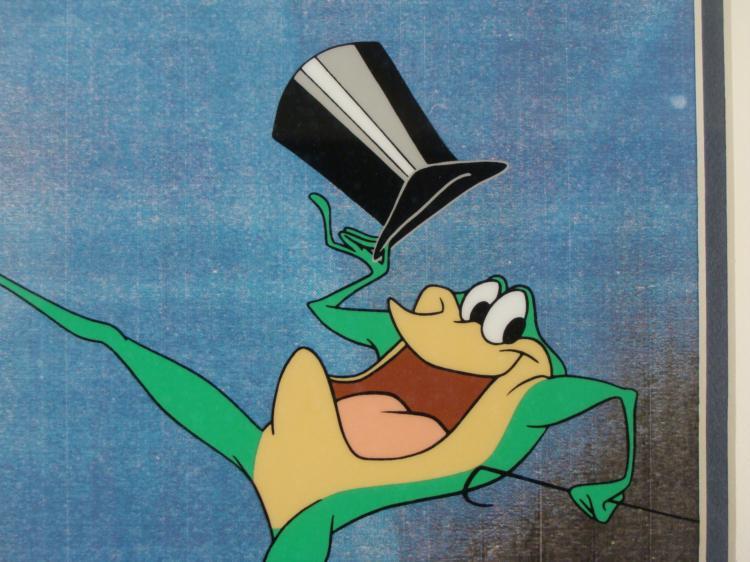 Michigan J Frog Warner Bros Ltd Ed Sericel w/COA Framed