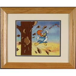 Woody Woodpecker Ha Ha Ha Ltd Ed Sericel w/COA Framed