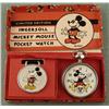 Image 1 : Ingersoll Mickey Mouse Pocket Watch Ltd Ed w/Fob In Box