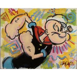 Duerrstein Original Cartoon Painting Popeye the Sailor