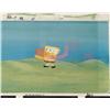 Image 1 : Move Fast SpongeBob Original Cel Background Animation