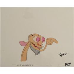Cel Original Animation Art Ren And Stimpy Beard