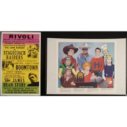 2 Lone Ranger Posters Great Radio Heroes, Movie Ad