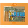 Image 1 : SPONGEBOB Squidward Telephone Original Production Cel